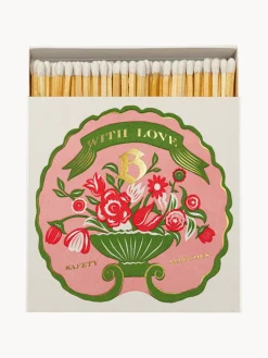 Cerillas|Velas Decorativas>Archivist Lata de fósforos Flower