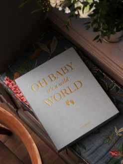 New Álbum de fotos Baby It's A Wild World Libros Decorativos|Jarrones