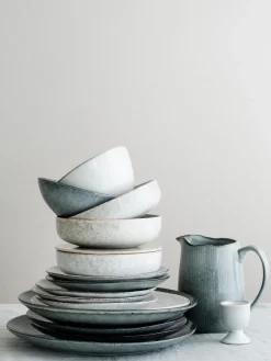 Azucareros Y Lecheras|Vajillas Completas>Broste Copenhagen Lechera artesanal , 1 L Nordic Sea