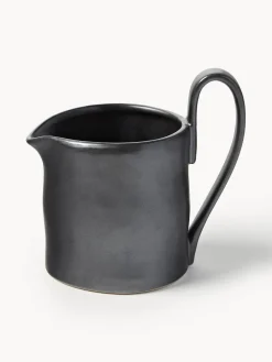 Azucareros Y Lecheras|Vajillas Completas>Ferm Living Lechera de cerámica Flow, 300 ml Negro
