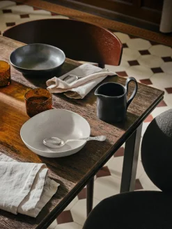 Azucareros Y Lecheras|Vajillas Completas>Ferm Living Lechera de cerámica Flow, 300 ml Negro