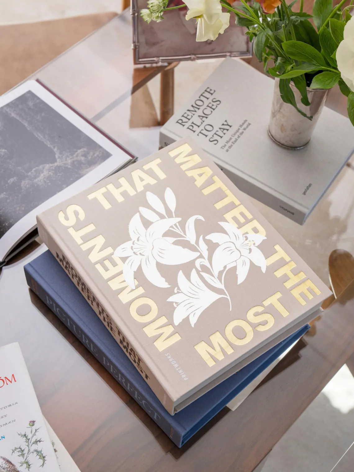 Best Libro de fotos Moments that Matter the Most Libros Decorativos|Jarrones