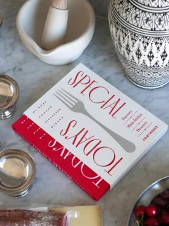 New Libro de recetas Today's Special Libros Decorativos|Jarrones