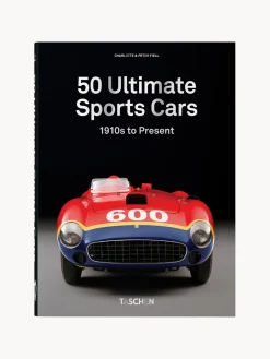 Clearance Libro ilustrado 50 Ultimate Sports Cars: 1910s to Present Libros Decorativos|Jarrones