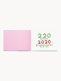 Libro ilustrado. David Hockney: 220 for 2020 Libros Decorativos|Jarrones