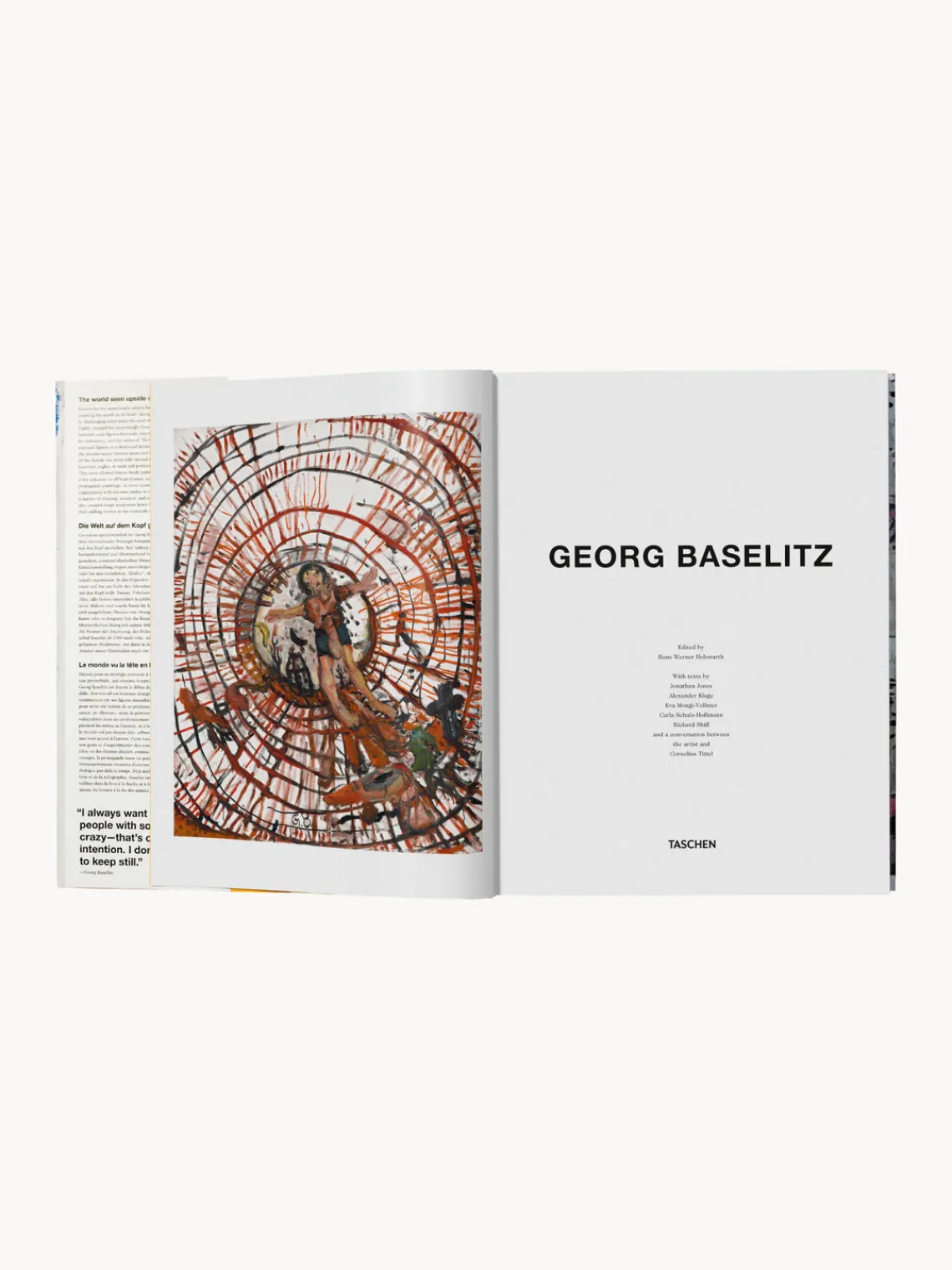 Libros Decorativos|Jarrones>TASCHEN Libro ilustrado: Georg Baselitz