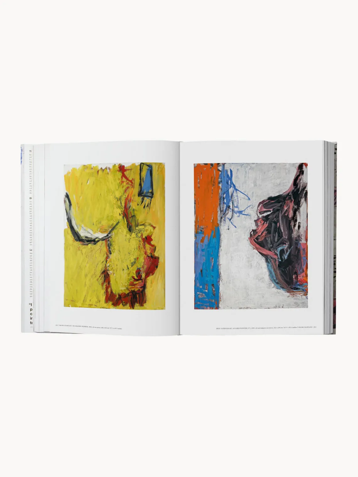 Libros Decorativos|Jarrones>TASCHEN Libro ilustrado: Georg Baselitz