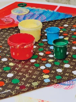 Best Libro ilustrado Louis Vuitton Yayoi Kusama Libros Decorativos|Jarrones