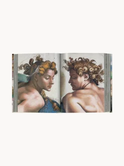 Best Libro ilustrado Michelangelo. Complete Works Libros Decorativos|Jarrones
