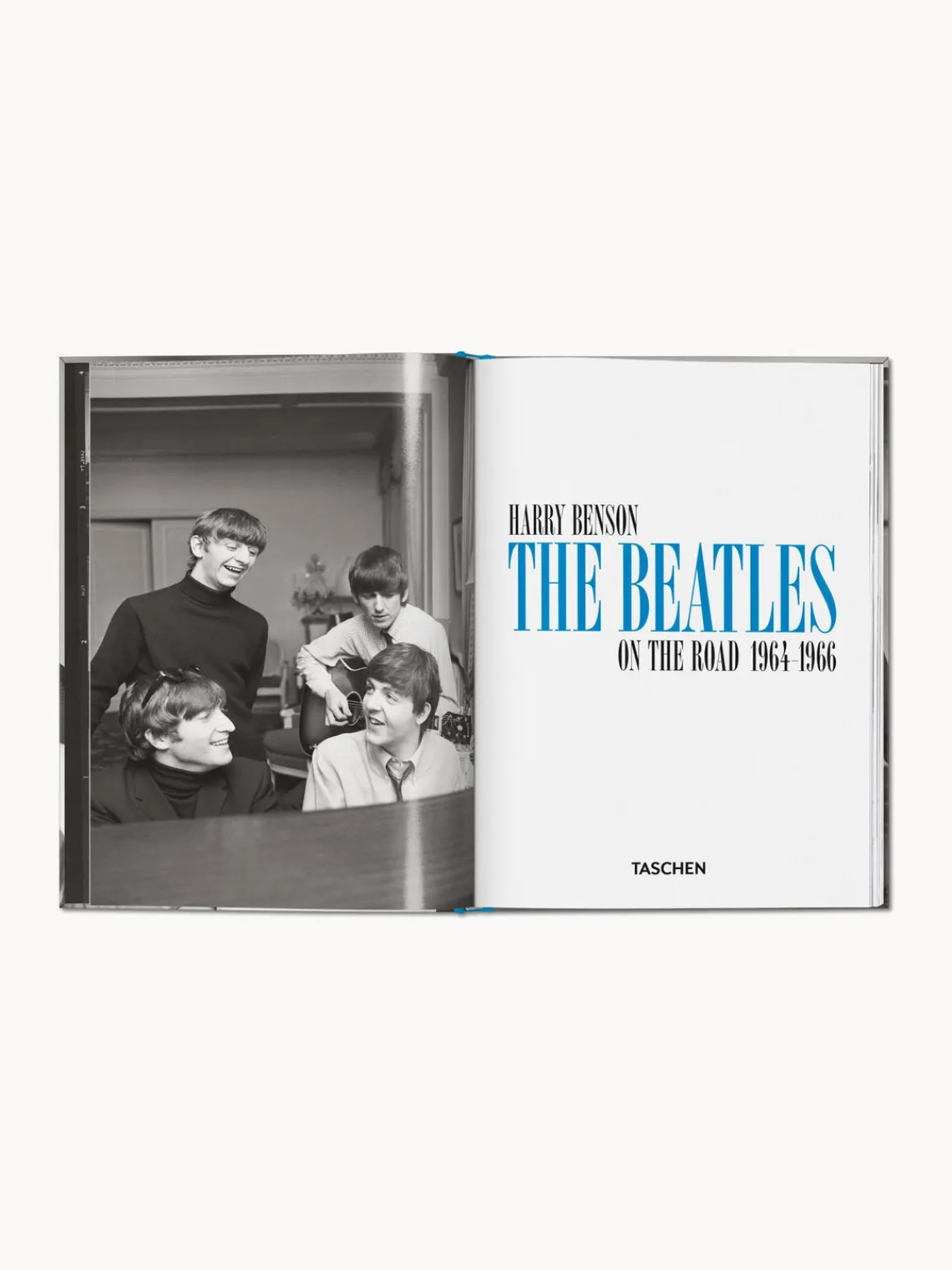 Libros Decorativos|Decoración>TASCHEN Libro ilustrado The Beatles: on the road 1964-1966