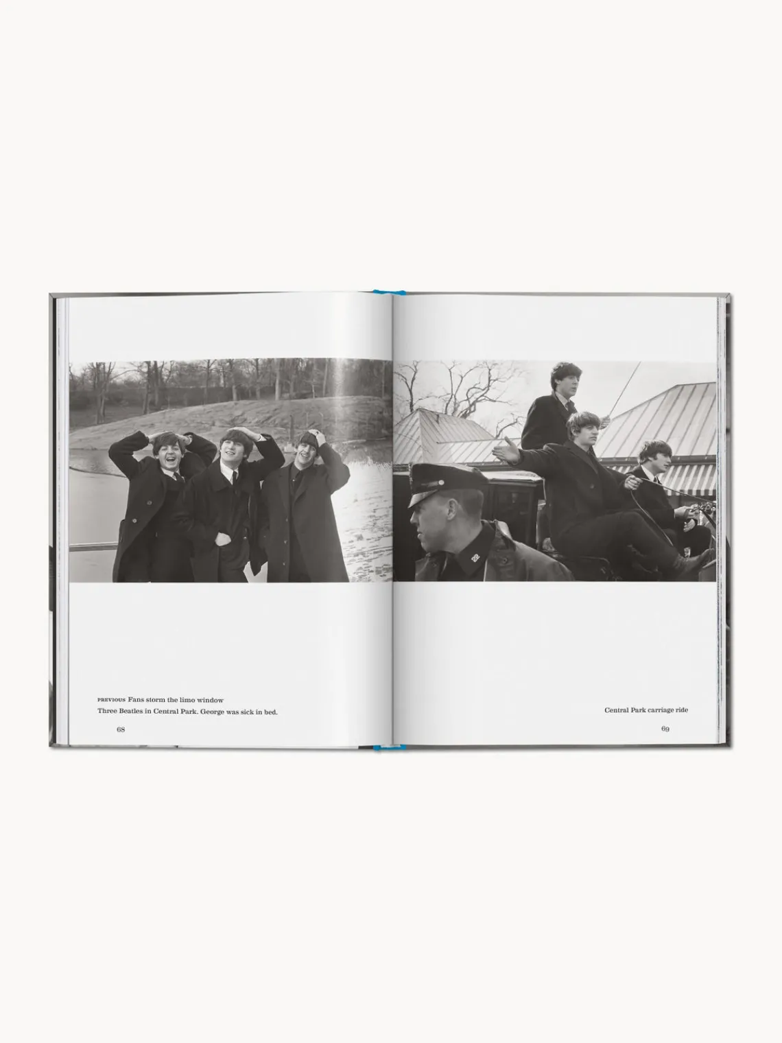 Libros Decorativos|Decoración>TASCHEN Libro ilustrado The Beatles: on the road 1964-1966