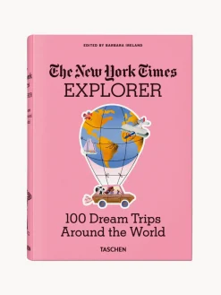 Libros Decorativos|Jarrones>TASCHEN Libro ilustrado The New York Times Explorer - 100 Trips Around the World