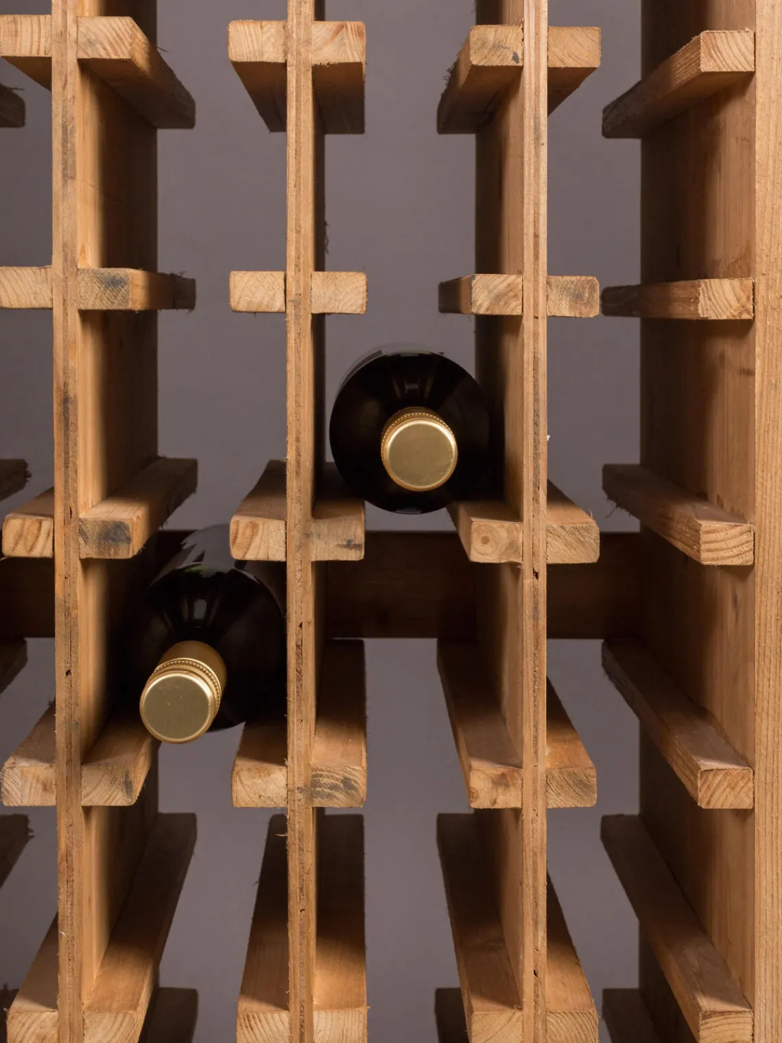 Librerías|Estanterías>Dutchbone Licorera en madera de roble Claude