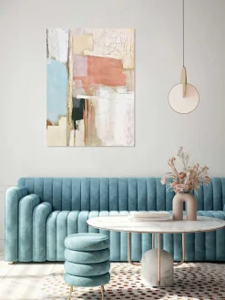 Lienzos|Jarrones>Agave Lienzo pintado a mano Abstract Seven