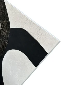 Lienzos|Jarrones></noscript>Agave Lienzo pintado a mano Black Circles