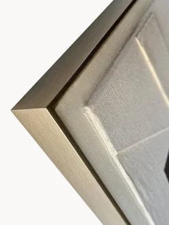 Online Lienzo pintado a mano con marco Brown Shapes Lienzos|Jarrones