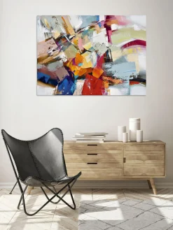 Hot Lienzo pintado a mano Esplosione di Colore Lienzos|Jarrones