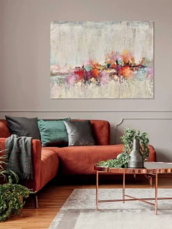 Lienzos|Jarrones>Agave Lienzo pintado a mano Orizzonte di Colori