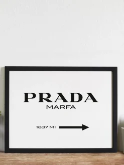 Online Lámina decorativa Prada Marfa Cuadros Y Láminas Decorativas|Jarrones