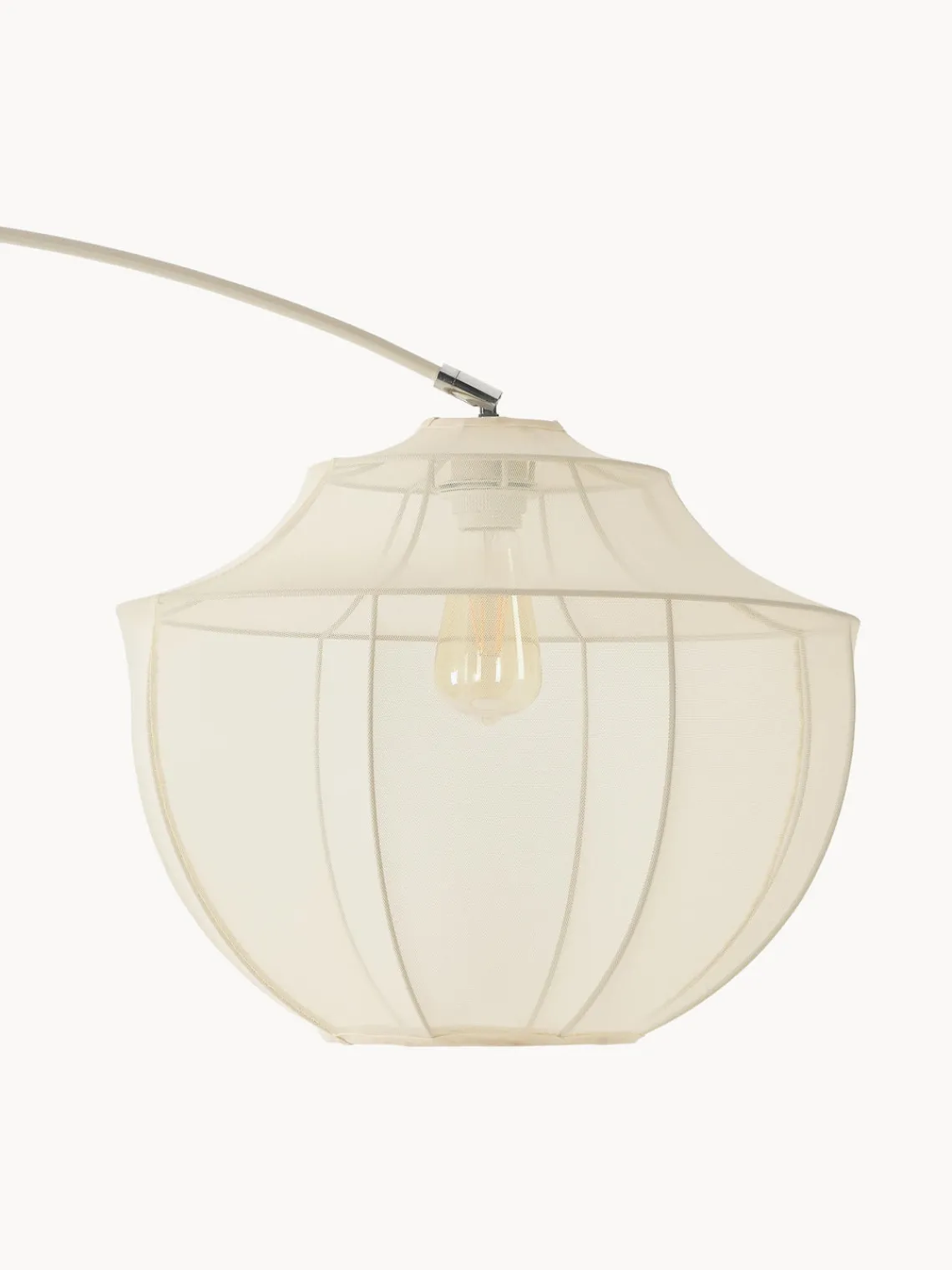 Lámparas De Pie|Lámparas De Techo>Westwing Collection Lámpara arco de tejido malla Beau