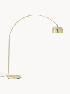 Lámparas De Pie|Lámparas De Techo>Westwing Collection Lámpara arco grande Bowie Dorado