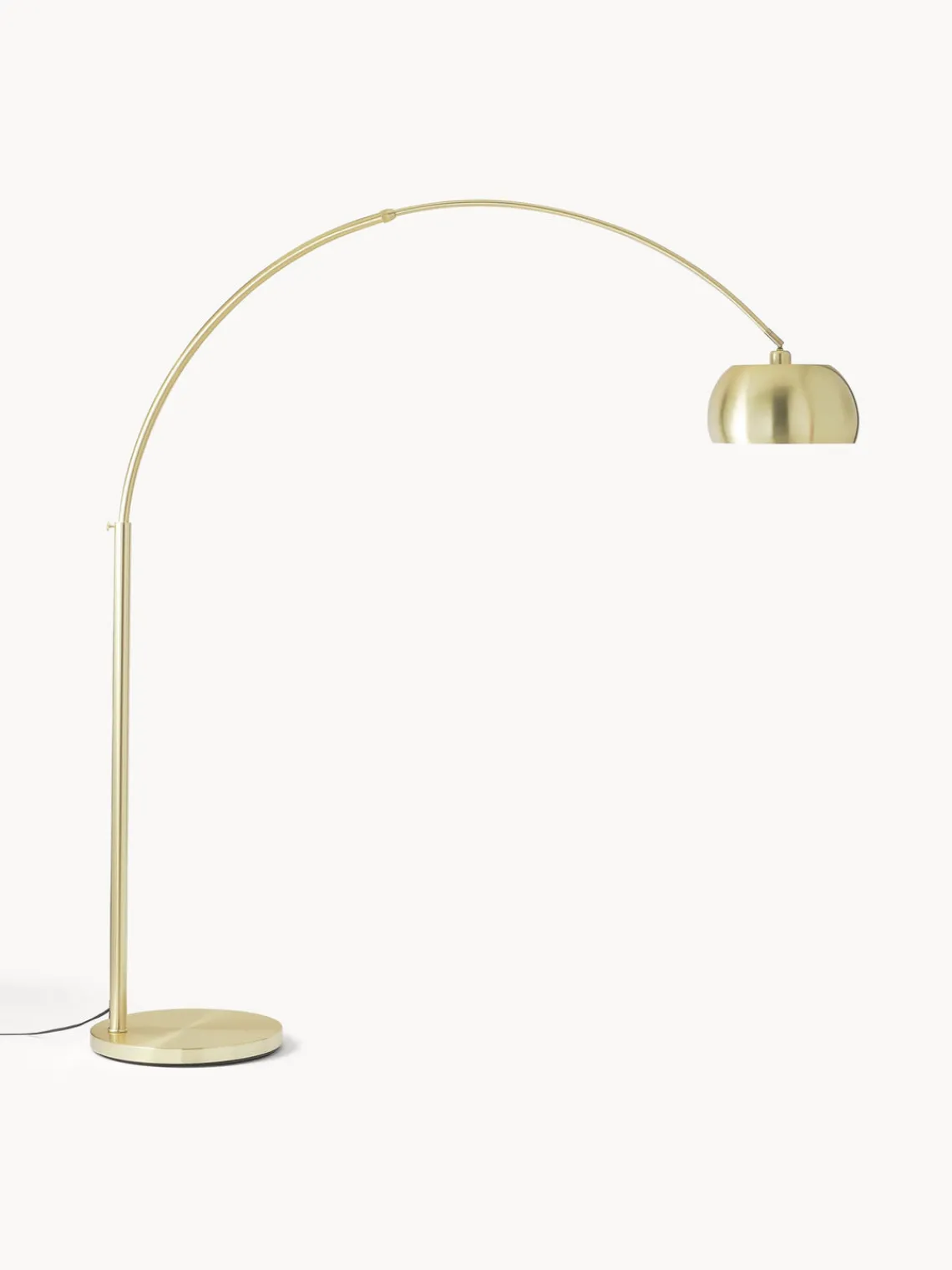 Lámparas De Pie|Lámparas De Techo>Westwing Collection Lámpara arco grande Bowie Dorado