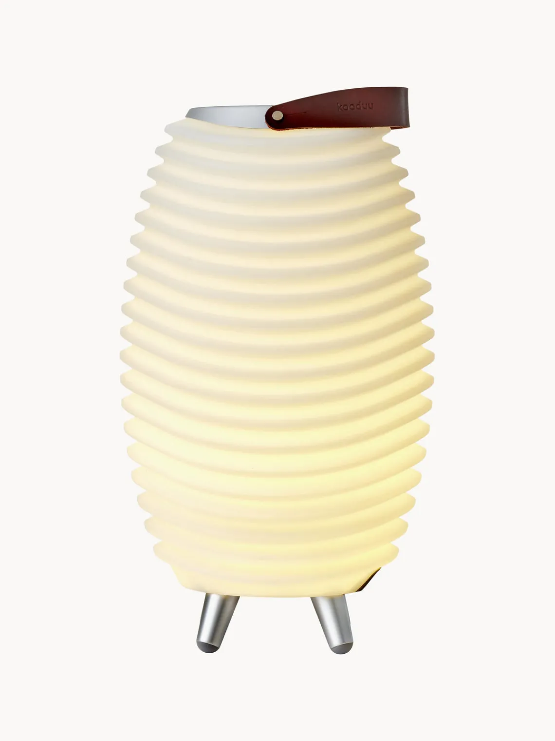 Lámpara cubitera regulable LED para exterior Synergy S, con altavoz Lámparas De Pie Para Exterior|Lámparas De Techo