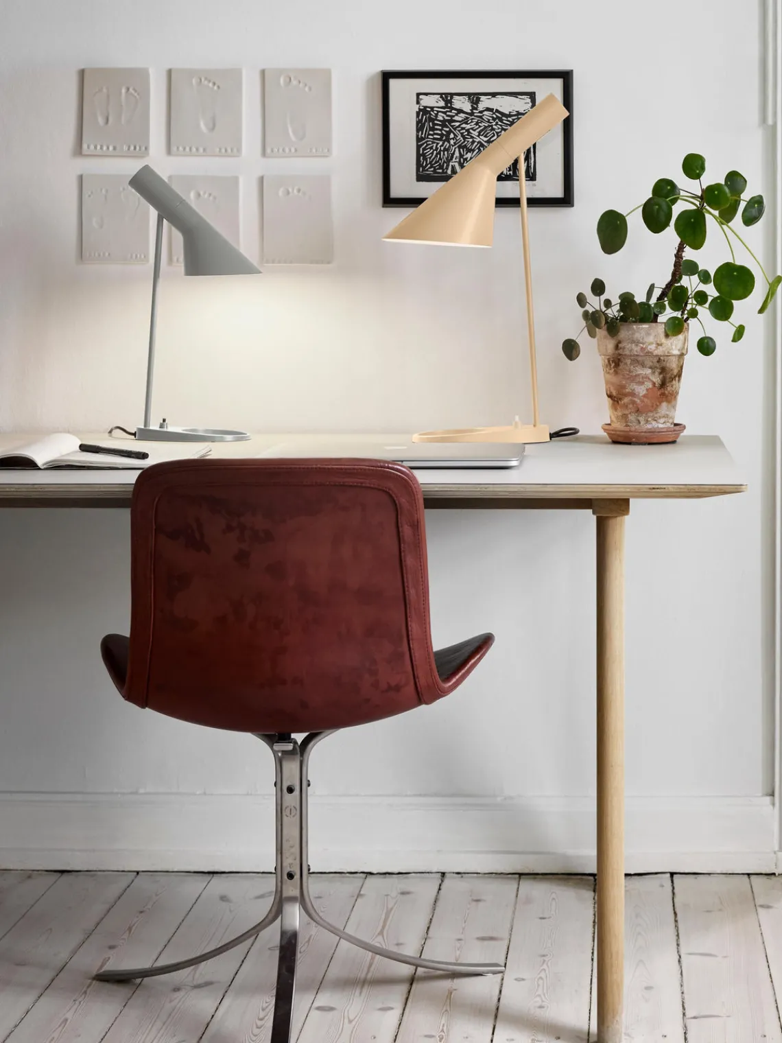 Lámparas De Escritorio|Lámparas De Mesa>Louis Poulsen Lámpara de escritorio AJ, tamaños diferentes Gris