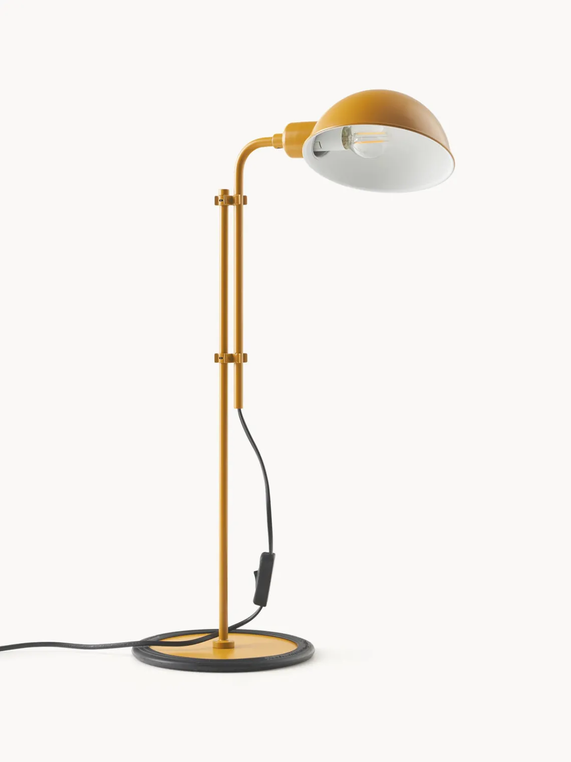 Lámparas De Escritorio|Lámparas De Mesa>Marset Lámpara de escritorio grande con pantalla ajustable Funiculí Amarillo mostaza brillante