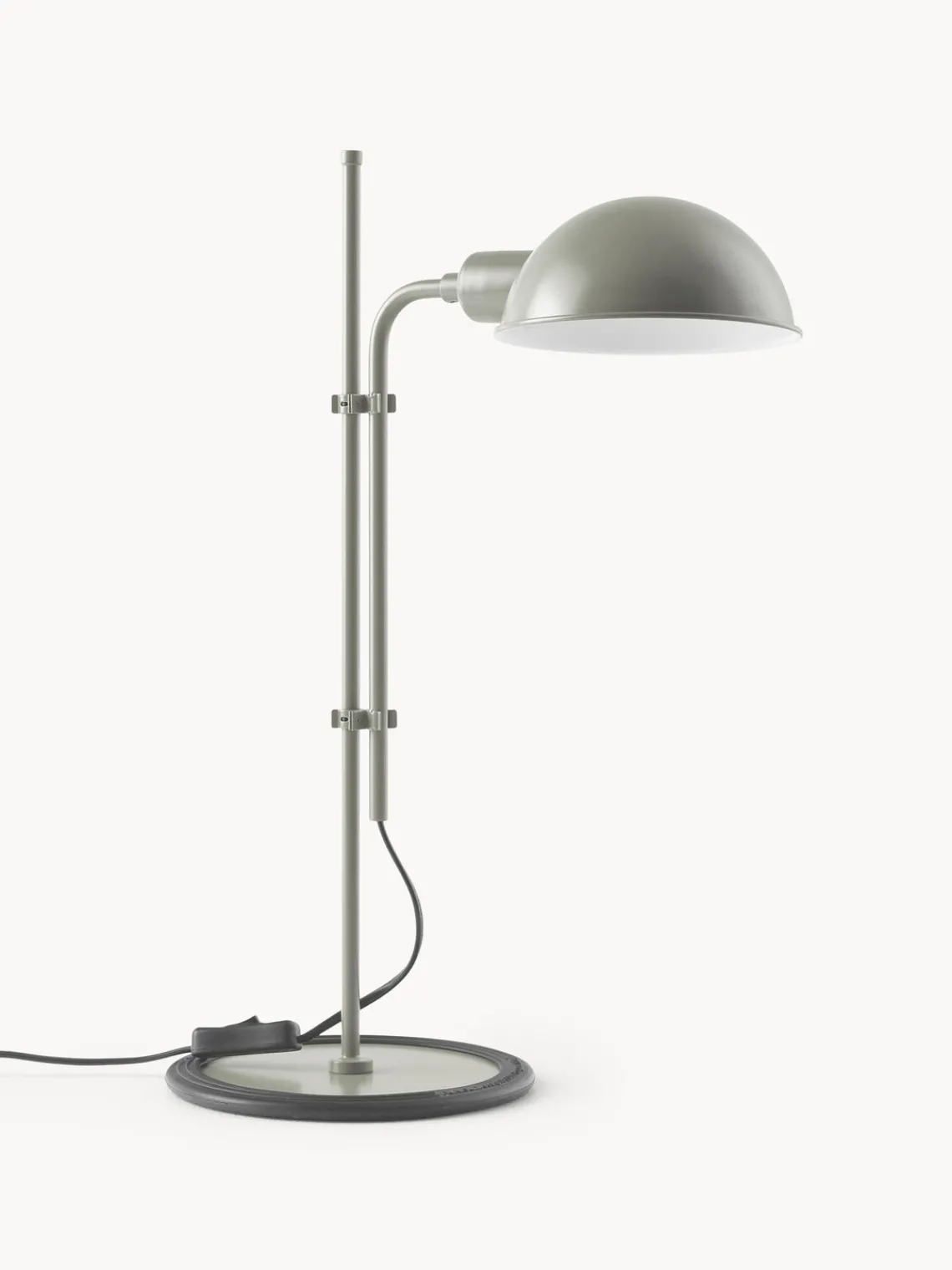 Lámparas De Escritorio|Lámparas De Mesa>Marset Lámpara de escritorio grande con pantalla ajustable Funiculí Greige brillante