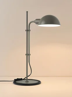 Lámparas De Escritorio|Lámparas De Mesa>Marset Lámpara de escritorio grande con pantalla ajustable Funiculí Greige brillante