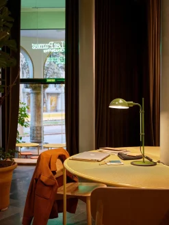 Lámparas De Escritorio|Lámparas De Mesa>Marset Lámpara de escritorio grande con pantalla ajustable Funiculí Verde oscuro brillante