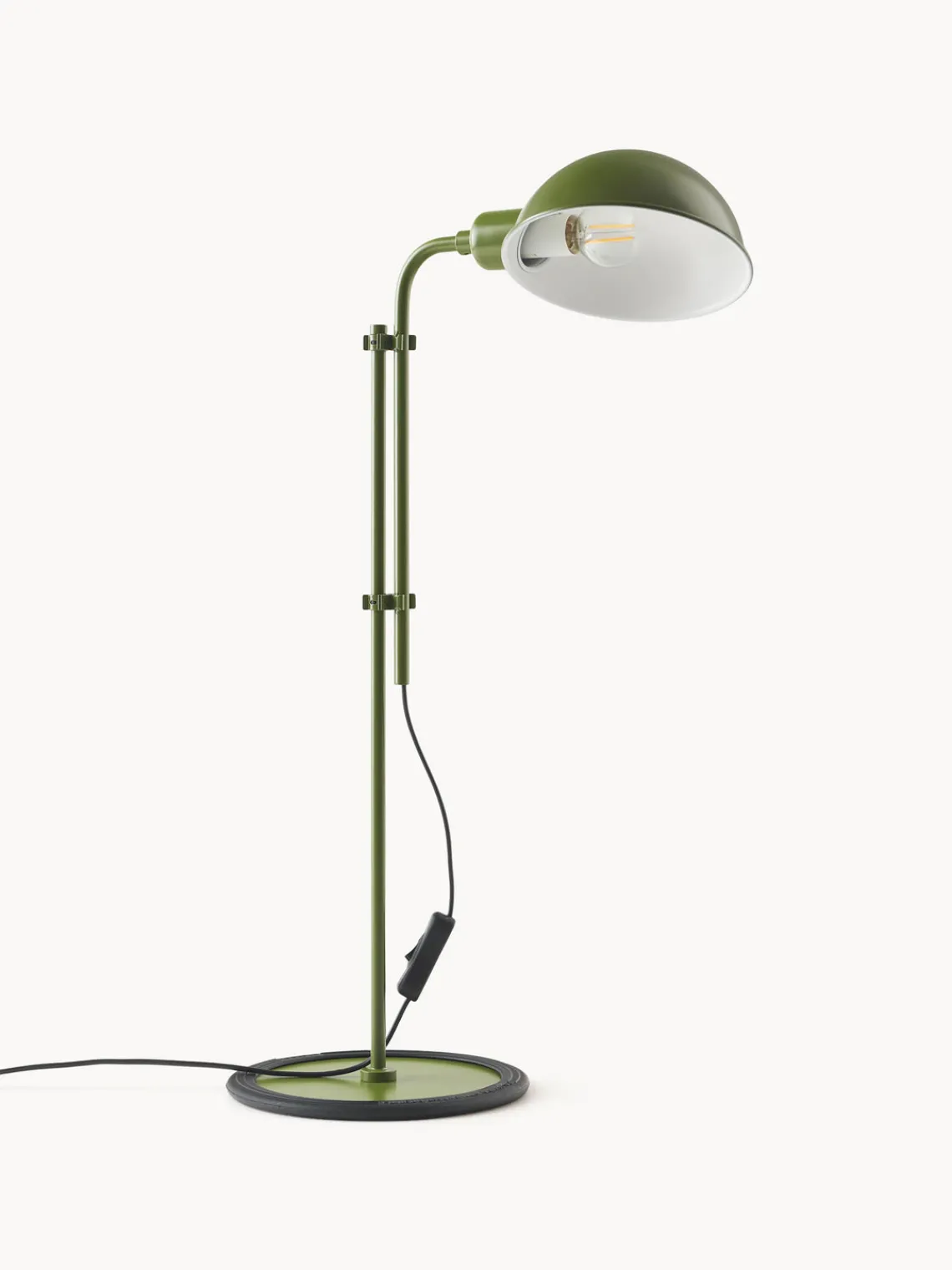 Lámparas De Escritorio|Lámparas De Mesa>Marset Lámpara de escritorio grande con pantalla ajustable Funiculí Verde oscuro brillante