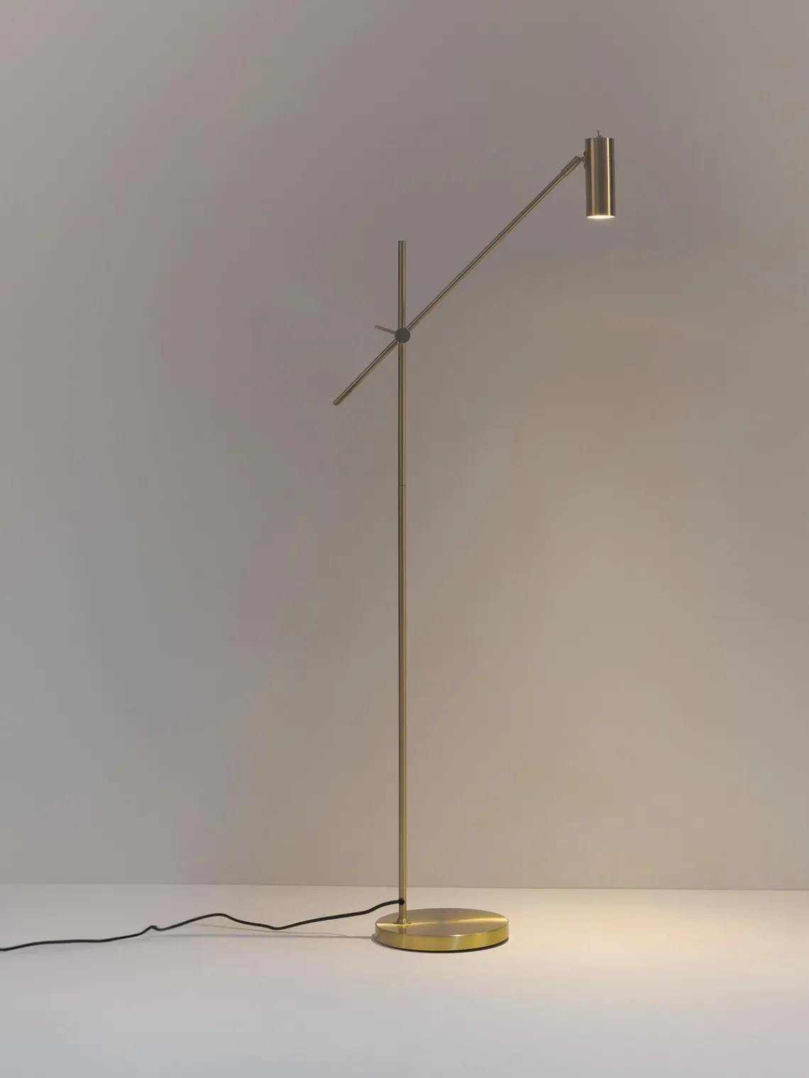 Lámparas De Pie|Lámparas De Techo>Westwing Collection Lámpara de lectura Cassandra Dorado