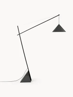 Clearance Lámpara de lectura grande con base de mármol Reyna Lámparas De Pie|Lámparas De Techo