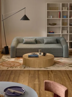 Clearance Lámpara de lectura grande con base de mármol Reyna Lámparas De Pie|Lámparas De Techo