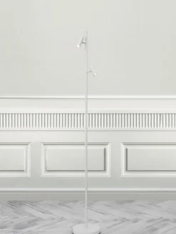 Lámparas De Pie|Lámparas De Techo></noscript> Lámpara de lectura LED regulable Omari Blanco