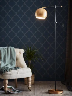 New Lámpara de lectura pequeña regulable en altura Chester Lámparas De Pie|Lámparas De Techo