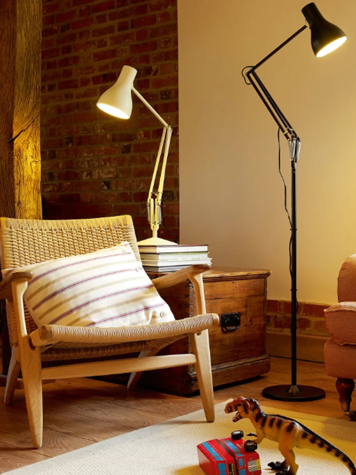 Lámparas De Pie|Lámparas De Techo>Anglepoise Lámpara de lectura pequeña LED Type 75 Gris antracita