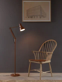 Lámparas De Pie|Lámparas De Techo>Anglepoise Lámpara de lectura pequeña LED Type 75 Marrón claro