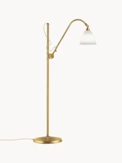 Lámparas De Pie|Lámparas De Techo>GUBI Lámpara de lectura regulable en altura BL3 Blanco, dorado