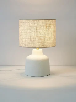 Lámparas De Mesa|Lámparas De Techo></noscript>Westwing Collection Lámpara de mesa artesanal de cemento Ike