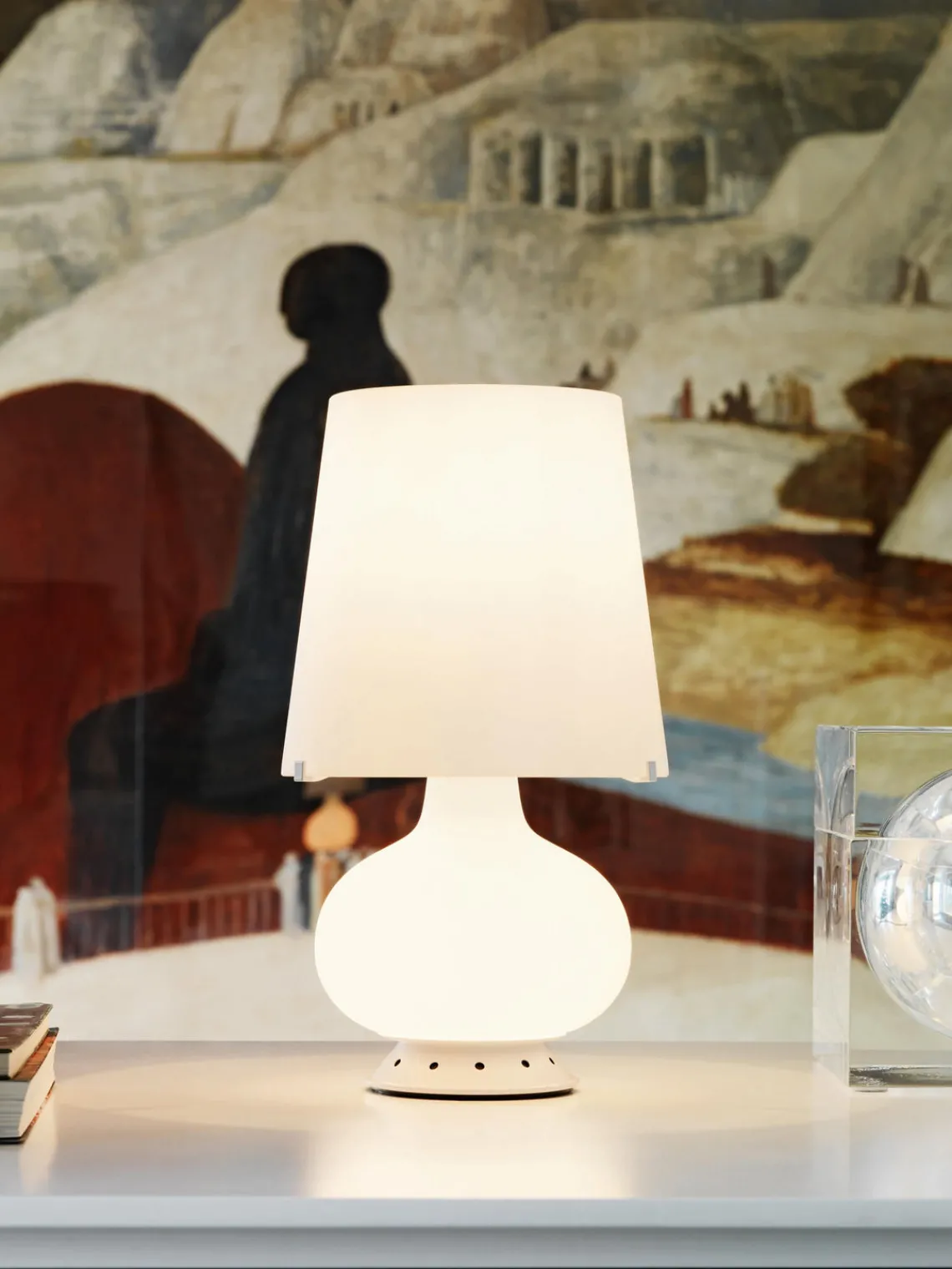 Lámparas De Mesa|Lámparas De Techo>FontanaArte Lámpara de mesa artesanal pequeña regulable Fontana