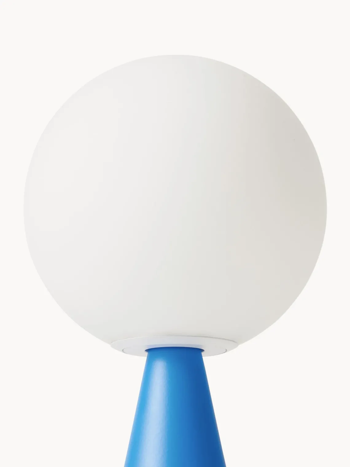 Lámparas De Mesa|Lámparas De Techo>FontanaArte Lámpara de mesa artesanal pequeña Bilia Mini Blanco, azul