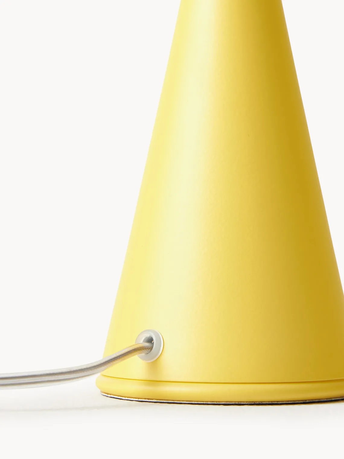 Lámparas De Mesa|Lámparas De Techo>FontanaArte Lámpara de mesa artesanal pequeña Bilia Mini Blanco, amarillo limón