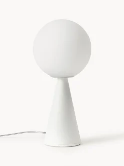 Lámparas De Mesa|Lámparas De Techo>FontanaArte Lámpara de mesa artesanal pequeña Bilia Mini Blanco