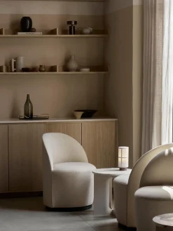 Lámparas De Mesa|Lámparas De Techo>Audo Copenhagen Lámpara de mesa artesanal de lino regulable Hashira, portátil