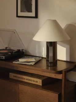 Lámparas De Mesa|Lámparas De Techo></noscript>Westwing Collection Lámpara de mesa con base de metal Lima