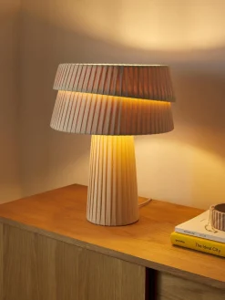 Lámparas De Mesa|Lámparas De Techo>Westwing Collection Lámpara de mesa con pantala asimetrica Nyla