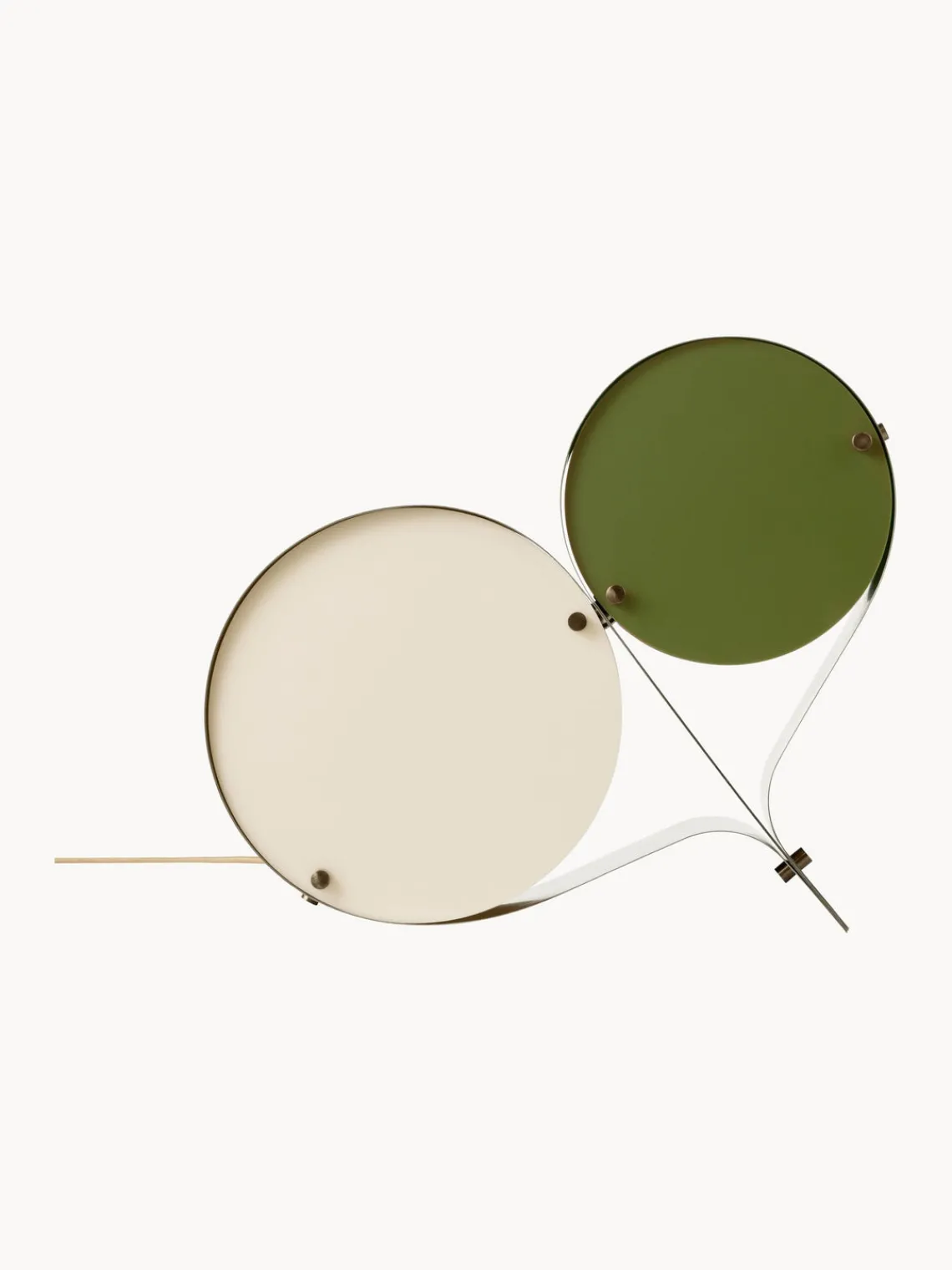 Discount Lámpara de mesa con pantalla de plexiglás Coppia Lámparas De Mesa|Lámparas De Techo